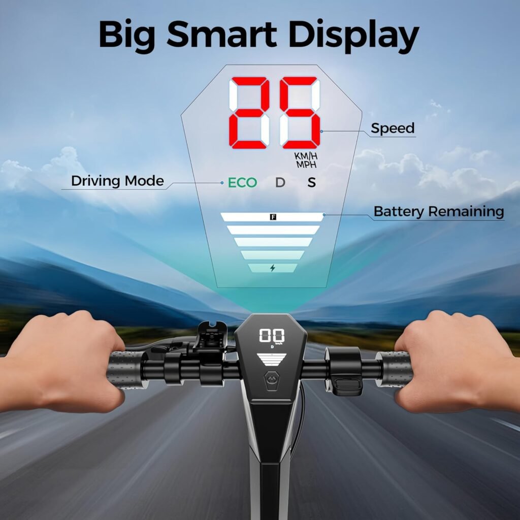EGGKING V10 Electric Scooter display