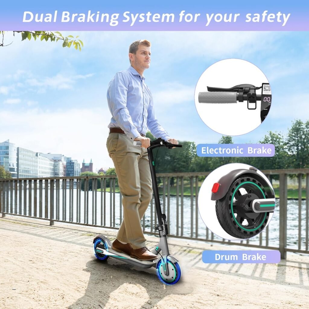 EGGKING V8 Electric Scooter Safety