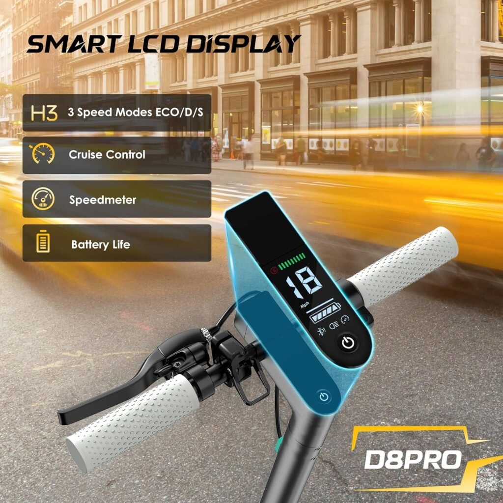 EGGKING V8 Electric Scooter Cruize Control